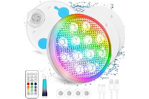 Luz Solar Sumergible Piscina
