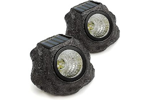 Foco Solar Exterior Piedra