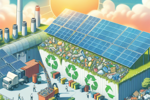 Energía solar y gestión de residuos: Reduciendo nuestra huella ambiental