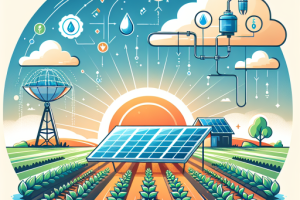 Energía solar y gestión del agua: Riego sostenible para la agricultura